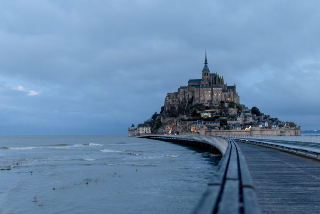 High Tide at Mont Saint Michel