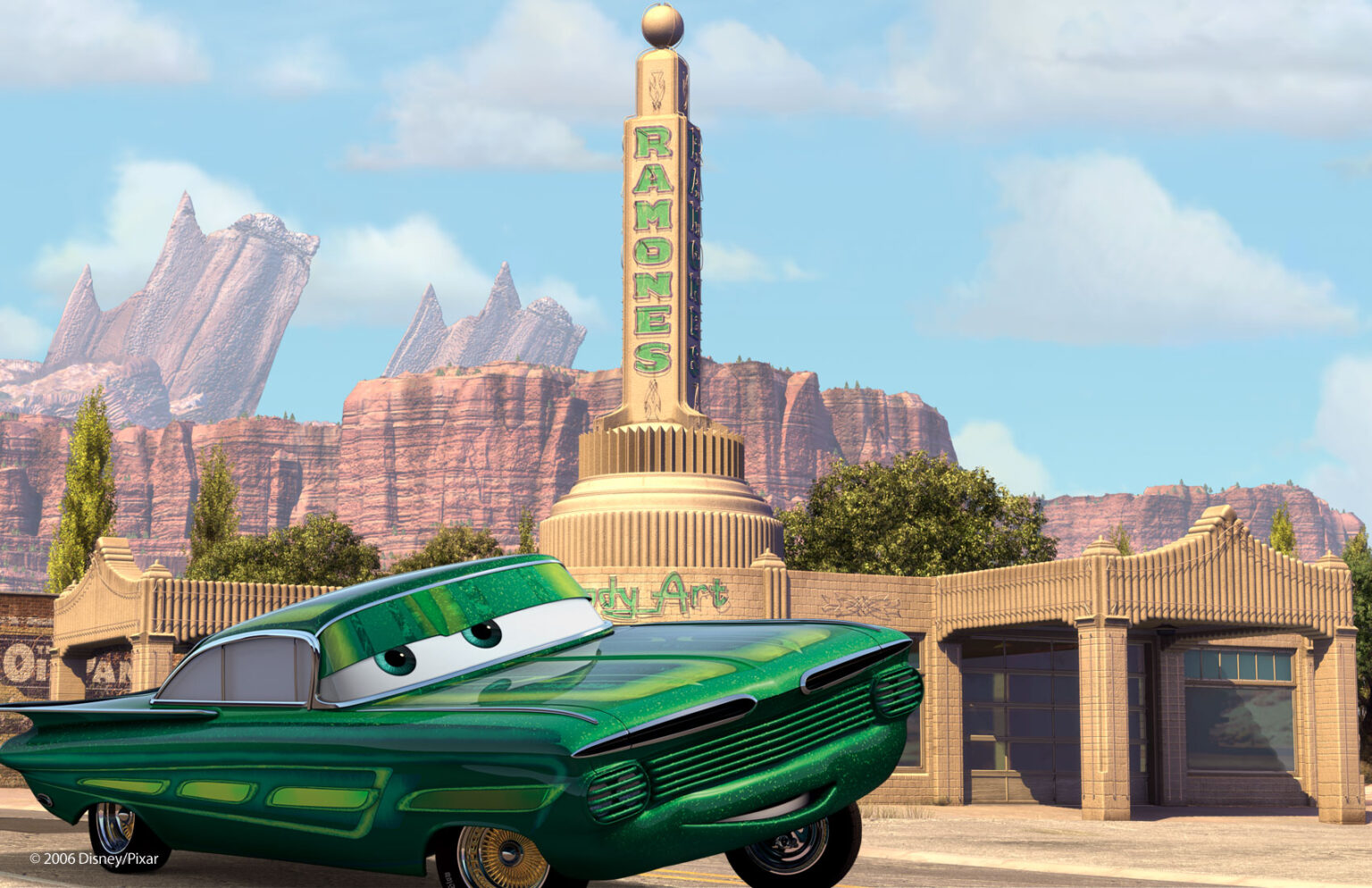 The Riobinons Car The Real-Life Places Along Route 66 that Inspired Cars