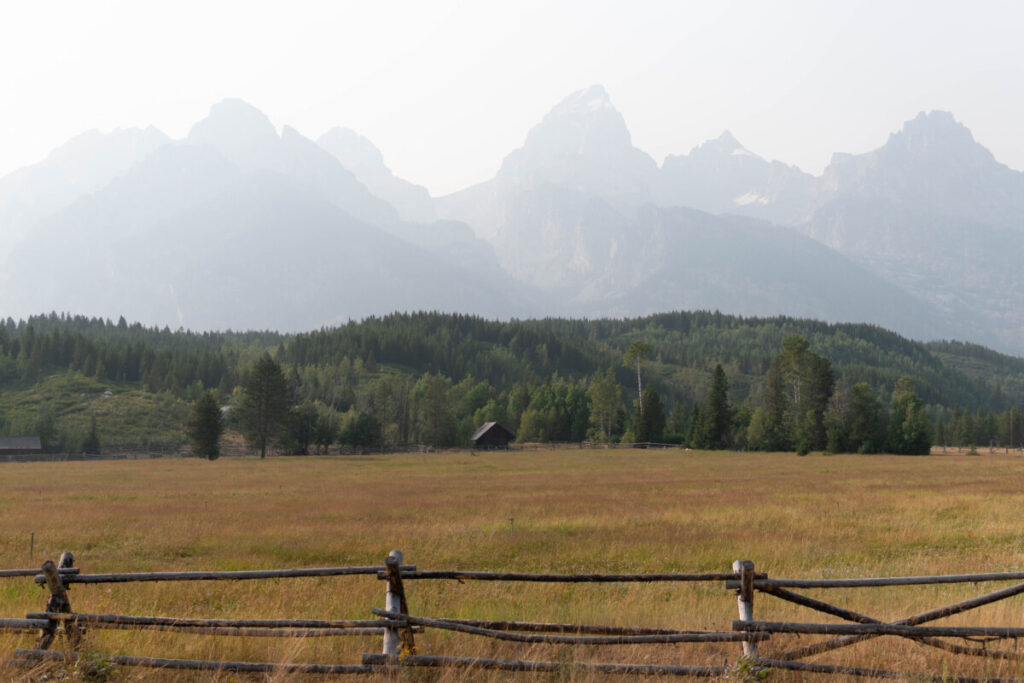 The Grand Tetons in Wyoming