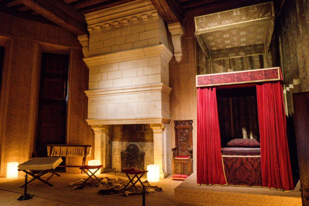 Interior of the Chateau de Chambord