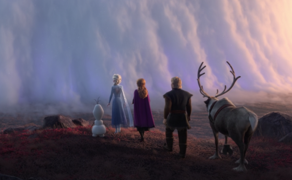 Frozen 2 Barrier to the Enchanted Forest