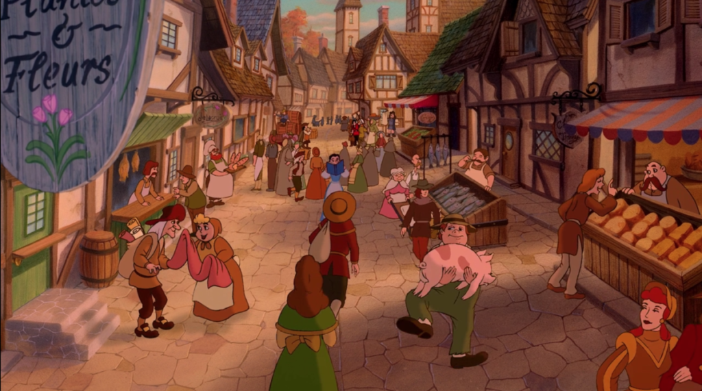 Belle's Town in Beauty & the Beast