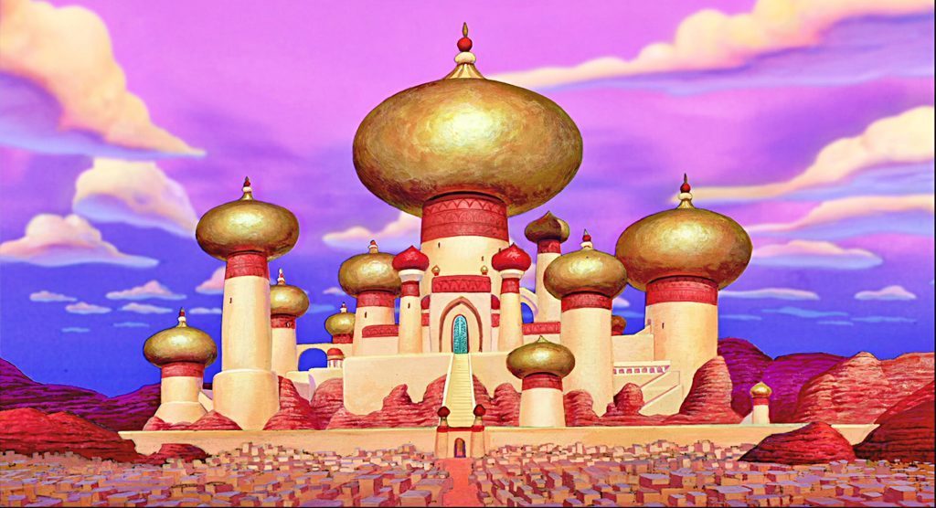 Taj Mahal in Aladdin