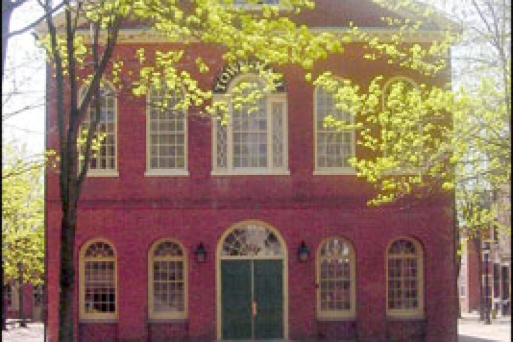Exterior of the Old Town Hall in Salem