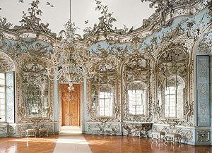Inside Nymphenburg Palace in Germany