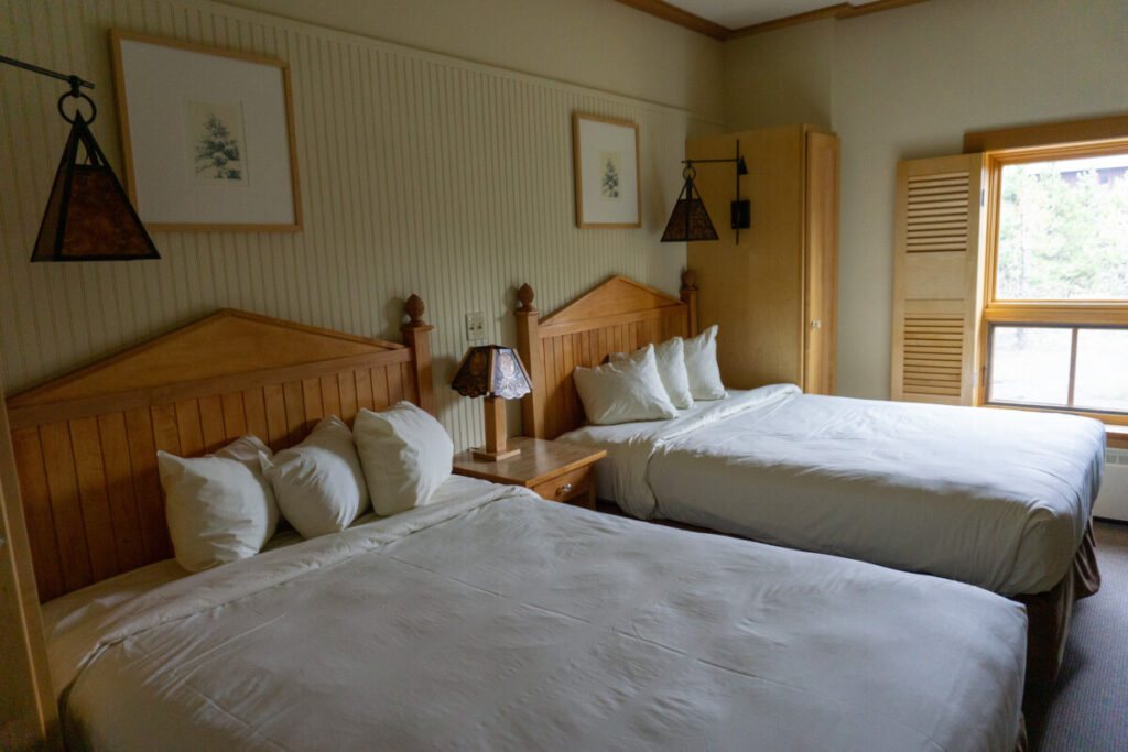 Rooms at Old Faithful Snow Lodge in Wyoming