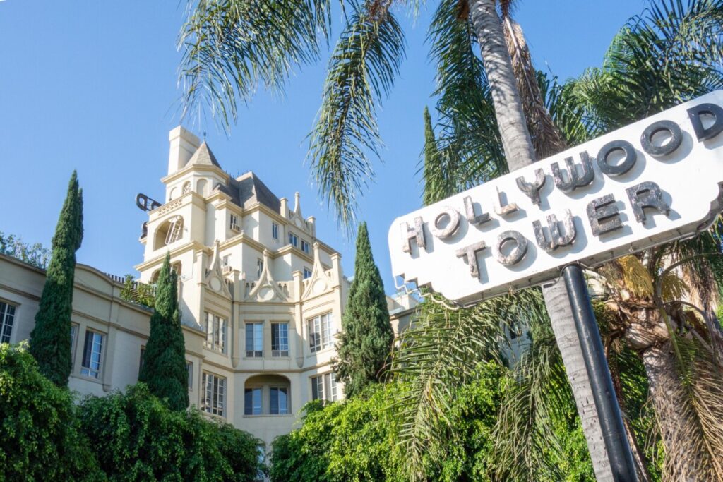 The Hollywood Tower Apartments that Inspired the Tower of Terror