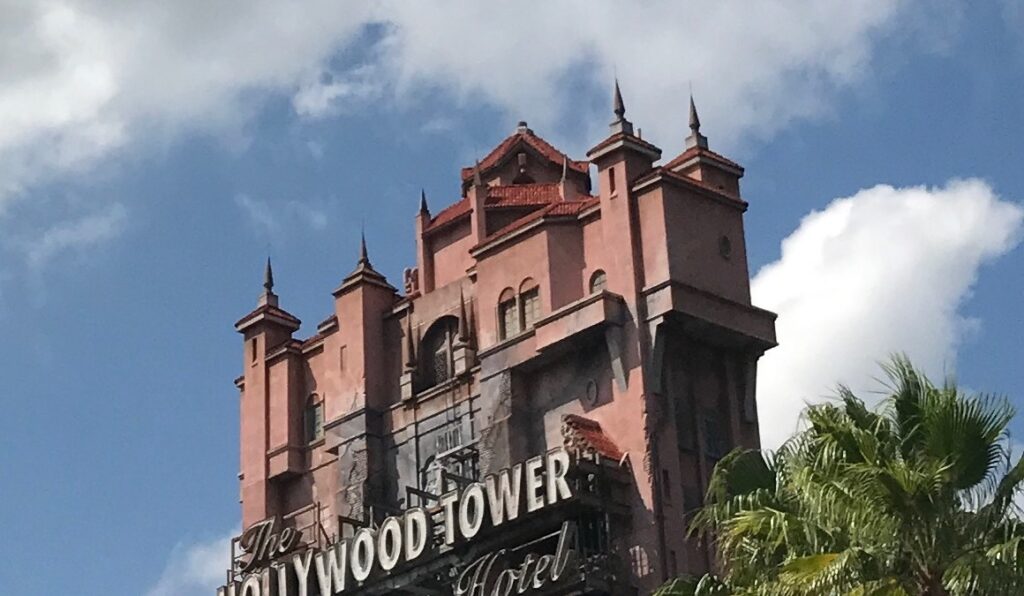 The Tower of Terror in Walt Disney World