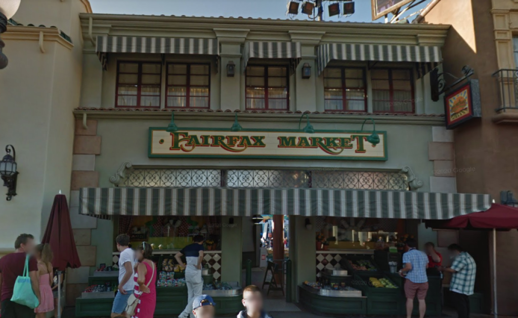 The Fairfax Market in Hollywood Land