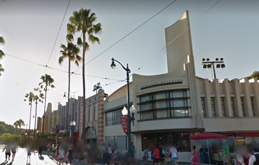 The Cahuenga Exterior in Hollywood Land