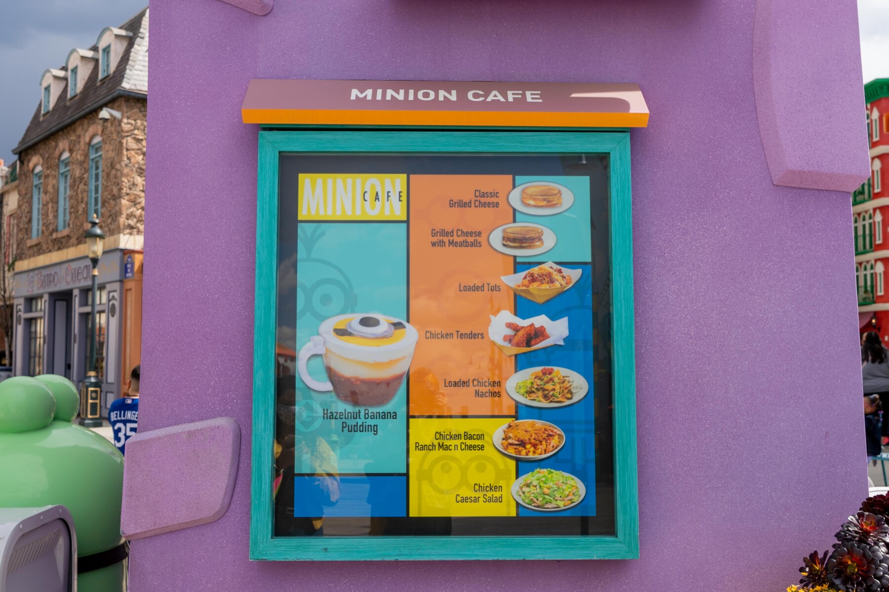 Minion's Cafe Menu