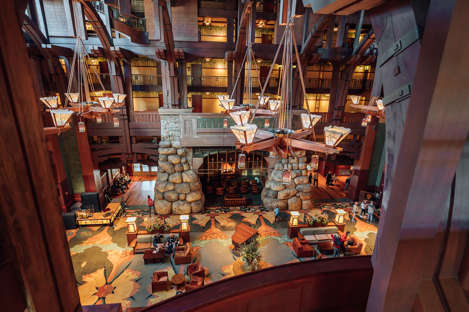 The Grand Californian Hotel Lobby